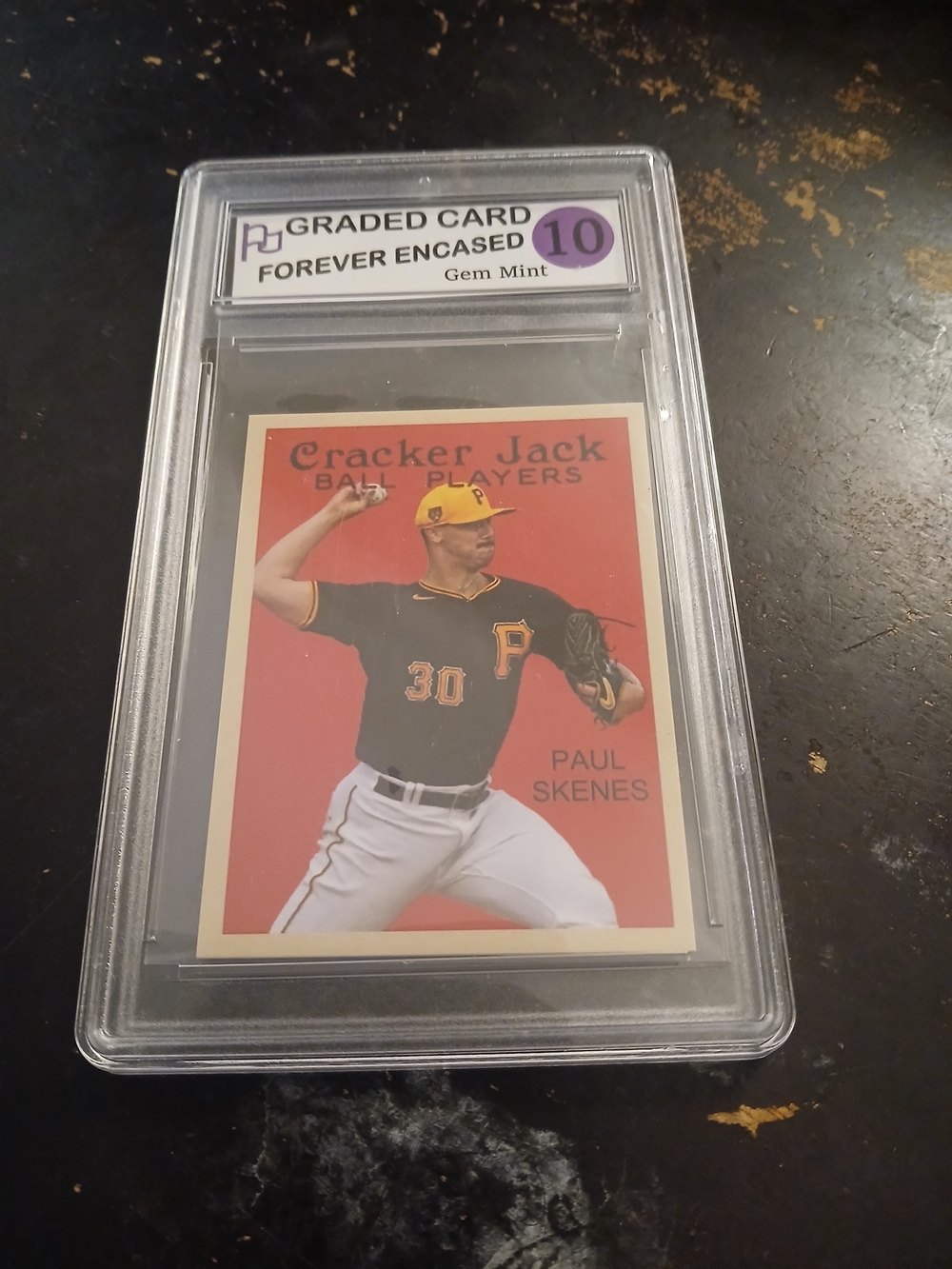 Cracker Jack Paul Skenes Rookie Mini Card - Graded Gem Mint 10